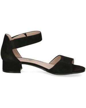 Caprice High Heel Sandals - Black