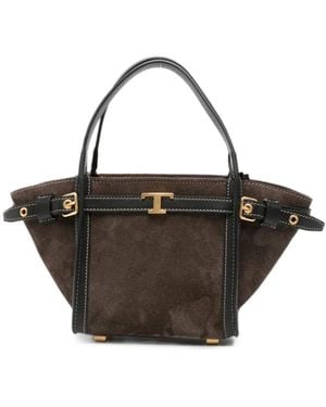 Tod's Tassen ,Bruin ,Handbags - Zwart