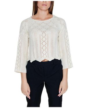 Vero Moda Round-Neck Knitwear - Grigio