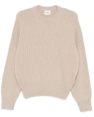 KHAITE Cashmere Knitwear - Naturel