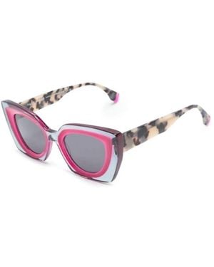 Face A Face Sunglasses - Purple