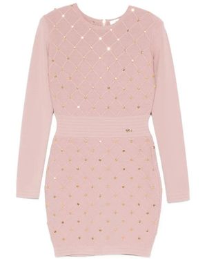 Elisabetta Franchi Short Dresses - Pink