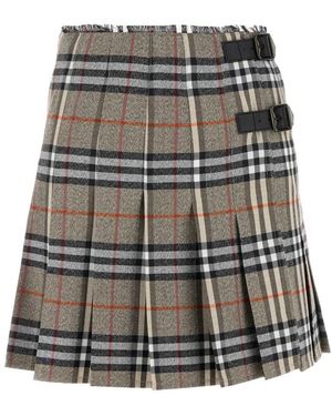 Burberry Short Skirts - Grey