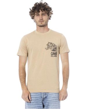 Roberto Cavalli T-Shirts - Natural