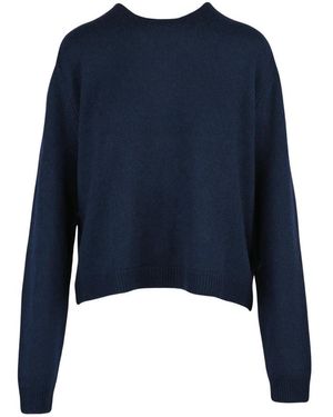 Aspesi Pullover Mit Rundhalsausschnitt - Blau