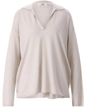 SMINFINITY V-Neck Knitwear - Rosa