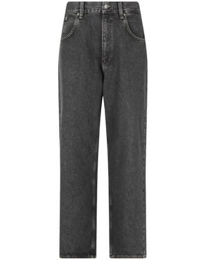 sunflower Jeans ,Zwart ,Katoen Super Wijde Jeans - Grijs