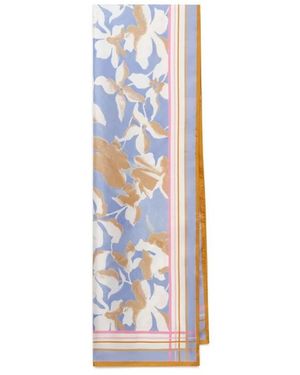 Maliparmi Collection Print Stole 210X70 - Blau