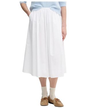 Ouí Rokken ,Wit ,Katoen Katoenen Midirok