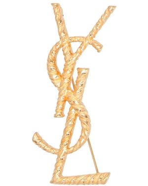 Saint Laurent Brooches - Metálico
