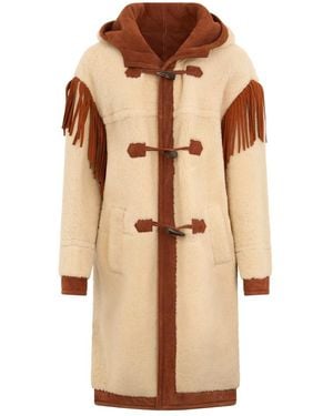 Philosophy Di Lorenzo Serafini Faux Fur & Shearling Jackets - Natural