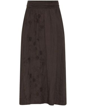 GUSTAV Maxi Skirts - Brown