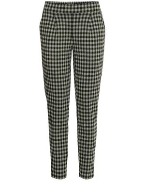 Ichi Broeken ,Veelkleurig ,Broek - Groen