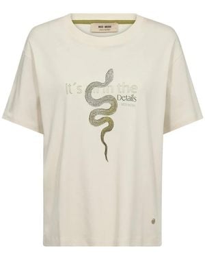 Mos Mosh T-Shirts - Natural