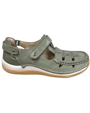 Wolky Flat Sandals - Gris