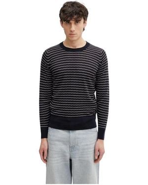 Wales Bonner Round-Neck Knitwear - Negro