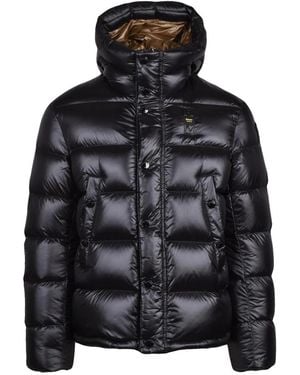 Blauer Jassen ,Zwart ,Piumino Jacket