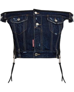 DSquared² Das Denim-Oberteil - Blau
