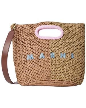 Marni Tote Bags - Metallic