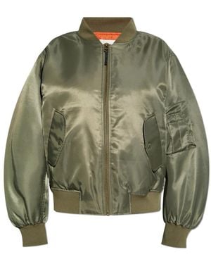 Anine Bing Bomber Jackets - Green