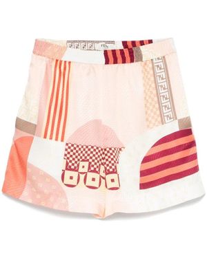 Fendi Short Shorts - Pink
