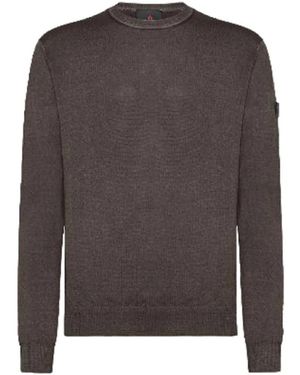 Peuterey Round-Neck Knitwear - Brown
