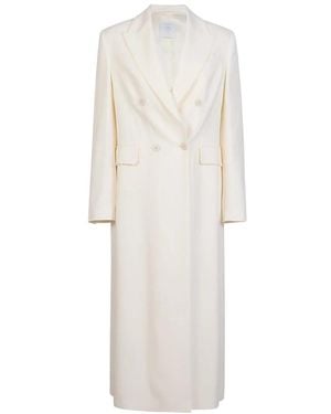Eleventy Double-Breasted Coats - Blanco