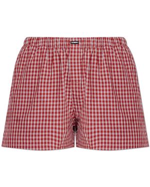 Vetements Short Shorts - Rosso