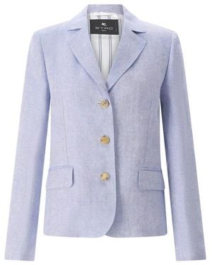 Etro Blazers - Blauw