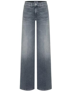 Cambio Straight Jeans - Blue