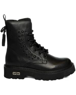 Cult Lace-Up Boots - Nero
