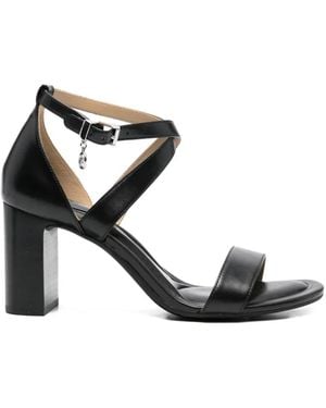 Michael Kors Alexa Blockabsatz-Sandalette - Schwarz