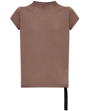 Rick Owens Small Level T-Shirt - Braun