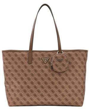 Guess Adrian Logo Grote Shopper - Bruin