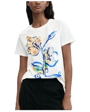 Desigual T-Shirts - White