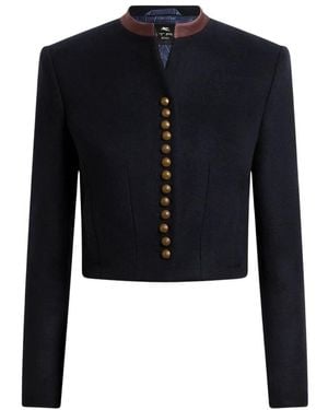 Etro Blazers - Blu