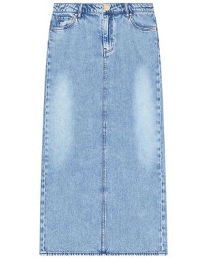 ARMANI EXCHANGE Denim Skirts - Blue