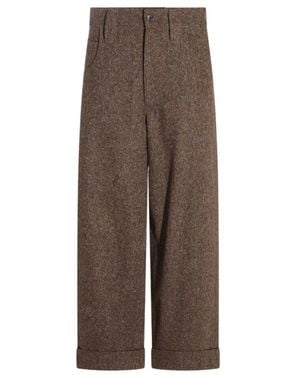 Brunello Cucinelli Rechte Broek - Bruin