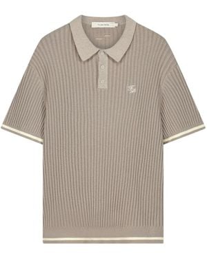 Filling Pieces Polo Shirts - Grau
