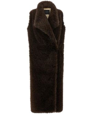 BB COUTURE Faux Fur & Shearling Jackets - Negro