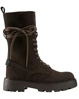 Bogner Schoenen ,Bruin ,Leer Riga Veterboots