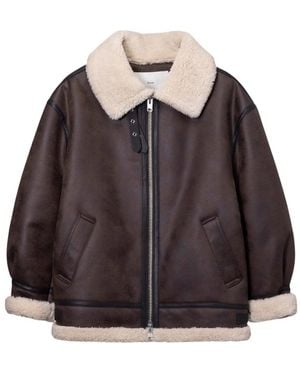 DUNST Faux Fur & Shearling Jackets - Marrone