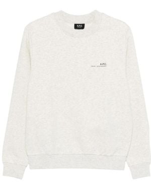 A.P.C. Sweatshirts - Blanco
