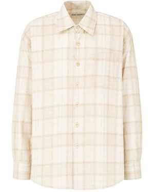 Our Legacy Overhemden ,Katoen Borrowed Shirt - Wit