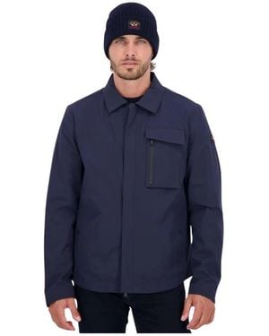 Paul & Shark Light Jackets - Blue