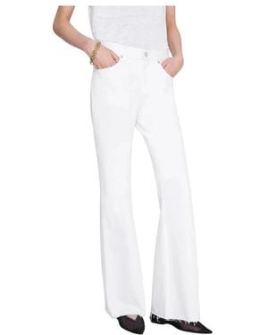 Anine Bing Wide Pants - White