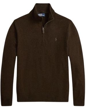 Polo Ralph Lauren Round-Neck Knitwear - Brown