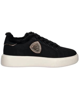 Blauer Schoenen ,Zwart ,Leer Venus Sneakers