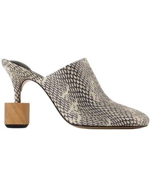 Jacquemus Heeled Mules - Grigio