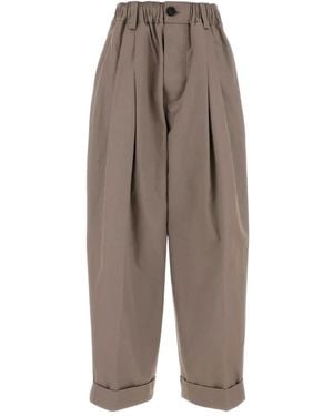 Marni Wide Hosen - Braun
